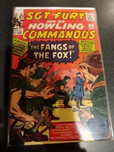 SGT.FURY AND HIS HOWLING COMMANDOS #6 HIGH GRADE