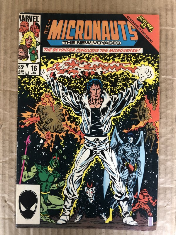 Micronauts: The New Voyages #16 (1986)