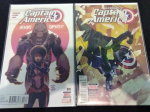 Sam Wilson: Captain America #1-12 FIRST JOAQUIN TORRES #3 FULL RUN