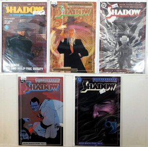 Shadow Lot of 5 #4, 7, 8, 12, Limited 1 (1986) DC Comics 1st Print Comic Books