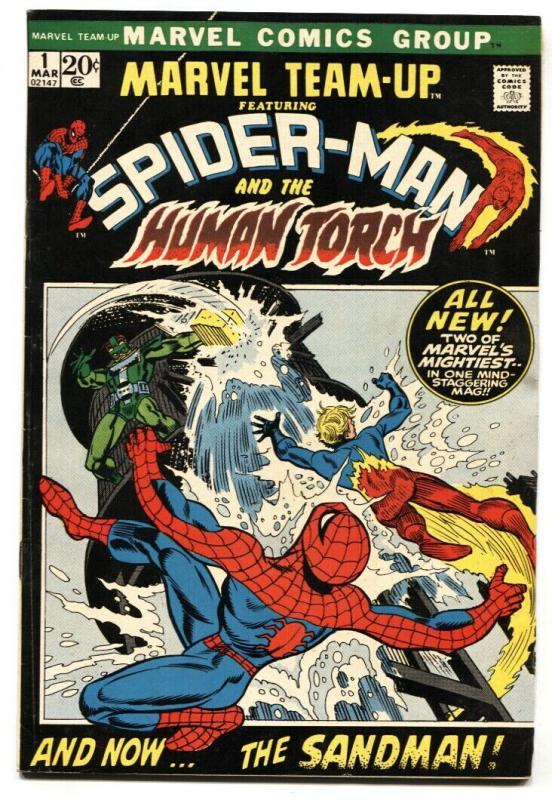 Marvel Team-Up #1 1972- Spider-man- Human Torch- FN