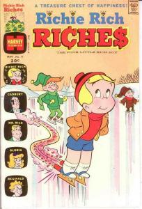 RICHIE RICH RICHES (1972-1982) 11 VF-NM Mar. 1974 COMICS BOOK