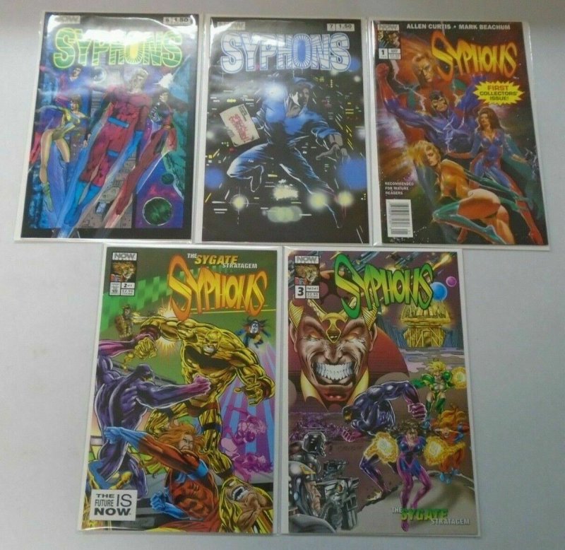 Syphons 2 sets 10 different issues 8.0 VF (1986+94)