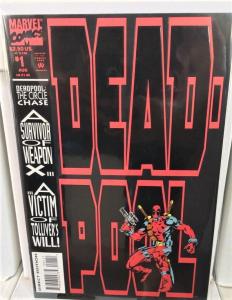 DEADPOOL #1, VF/ NM, Circle Chase, Marvel, 1993, more in store