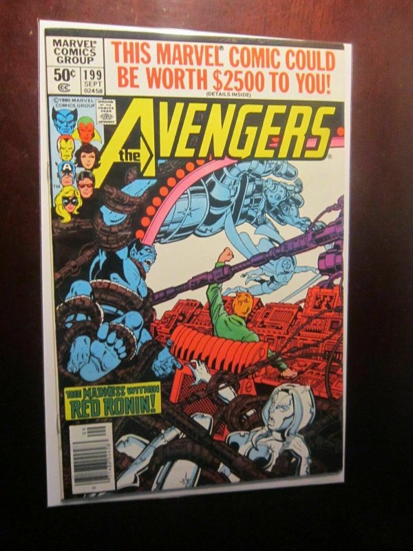 Avengers #199 Newsstand 1st Series 8.0 VF (1980)