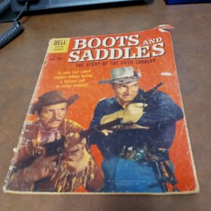 Boots and Saddles, Four Color Comics #1116 1960-Dell--photo cover-TV Western