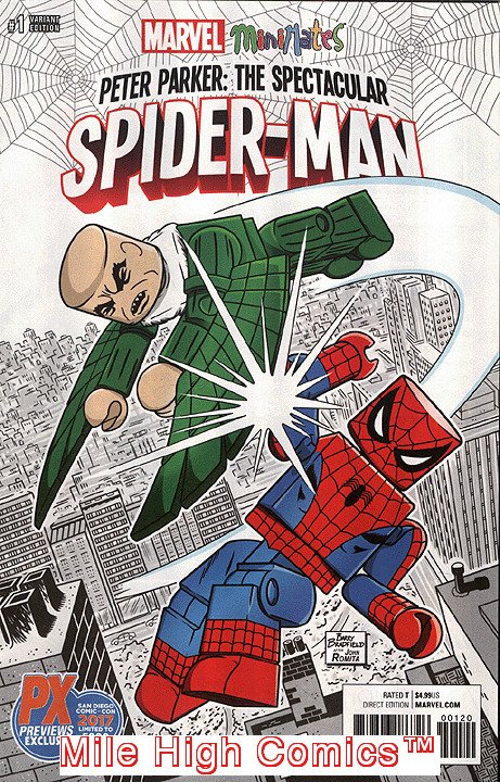PETER PARKER: SPECTACULAR SPIDER-MAN (2017 Series)  #1 SDCC 2017 Near Mint