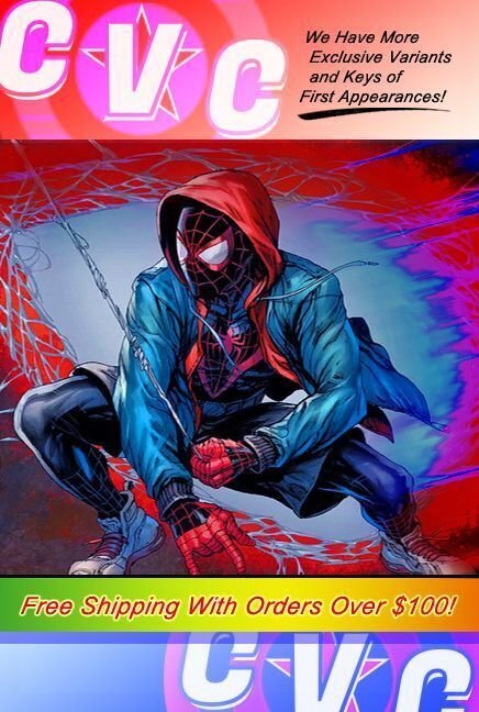 Miles Morales SpiderMan #1 KEY APP of THE SCORPION CLARK VARIANT / Gwen Rabble