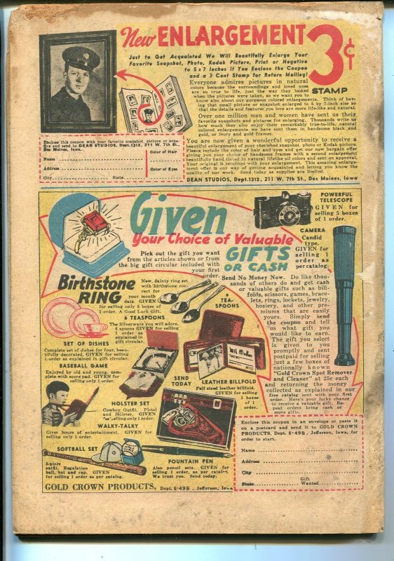 Blue Beetle #41  1946 - Fox  -P - Comic Book