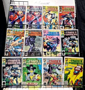 TRANSFORMERS  (1984-89) 1 (2nd)-57  Mantlo, Macchio, Springer 32 diff VG-F board