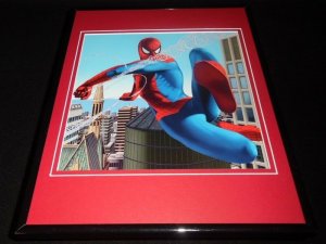 Amazing Spiderman Spinning Web Framed 11x14 Photo Display