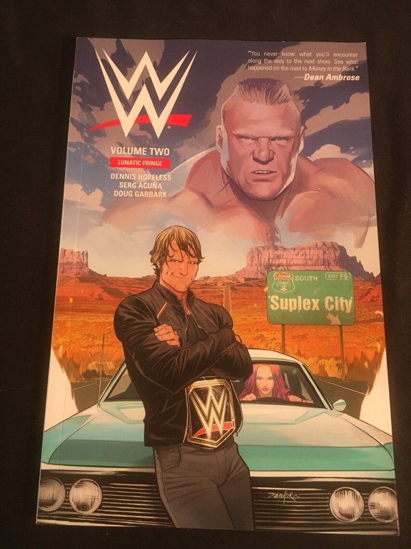 WWE Vol. 2: LUNATIC FRINGE Trade Paperback