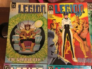 Lot of 6 L.E.G.I.O.N. DC Comic Books # 1 4 5 8 9 15 Lobo Superheroes YY13