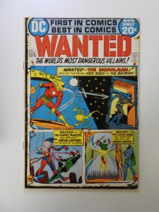 Wanted, The World's Most Dangerous Villains #1 (1972) VG/FN condition