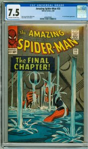 The Amazing Spider-Man #33 (1966) CGC 7.5!