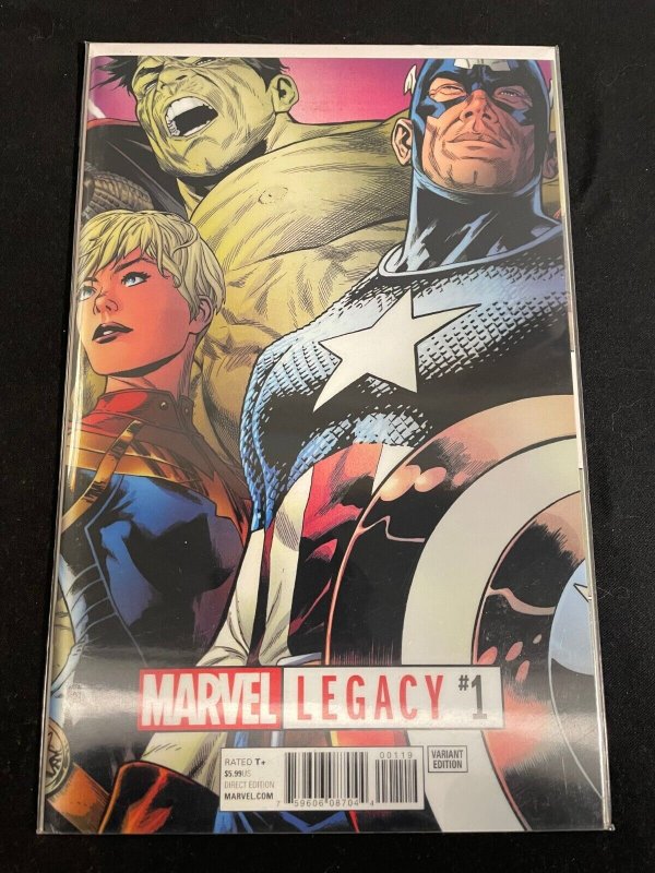 MARVEL LEGACY #1 Four Cover Versions, VFNM Condition