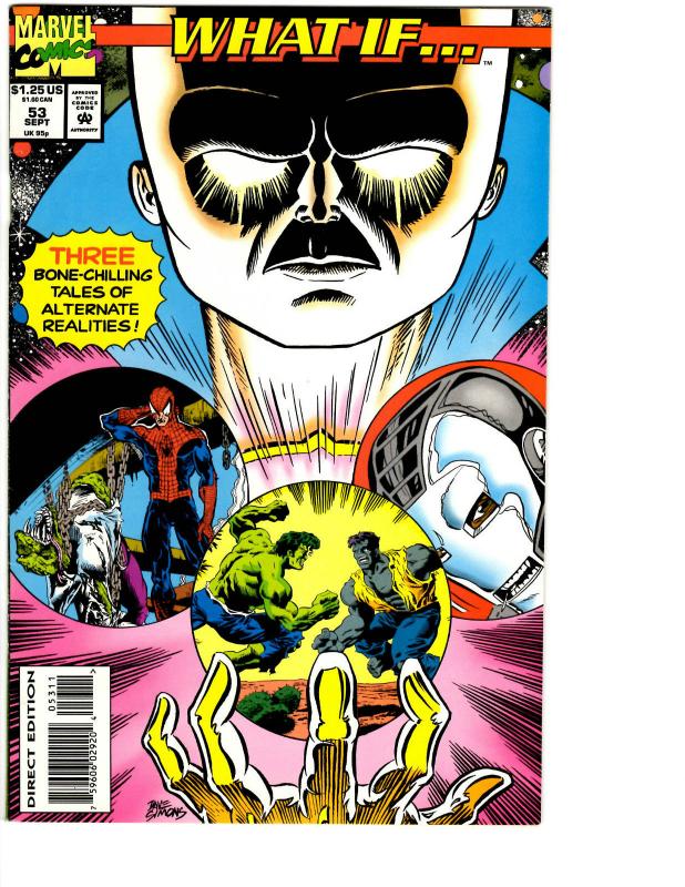 5 What If... Marvel Comic Books # 48 50 51 52 53 Daredevil Hulk Wolverine BH2