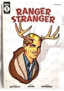 RANGER STRANGER #1 ComicTom101 Tyler Jensen Antlers Variant Cover (Scout 2021)