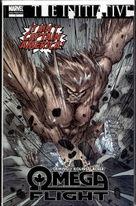 Omega Flight #1 Second Print Cover (2007) Omega Flight