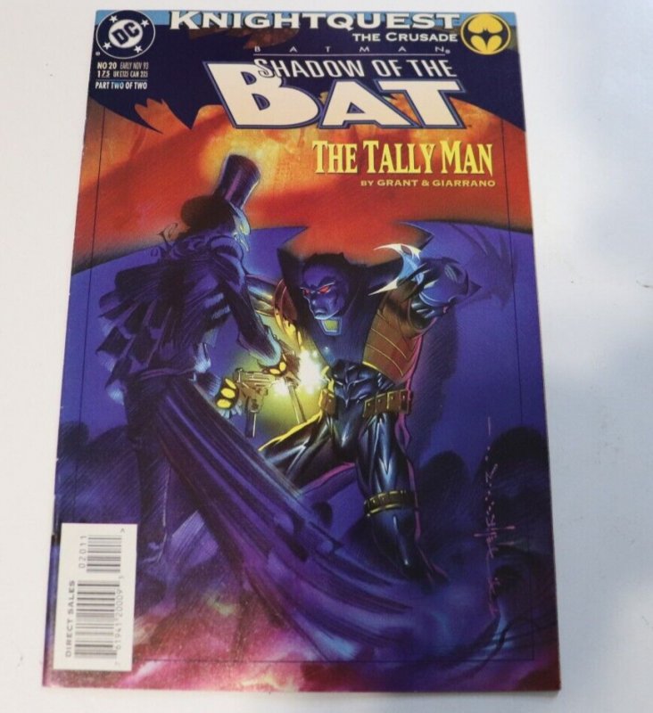 Batman Shadow Of The Bat #20 DC Comics 1993