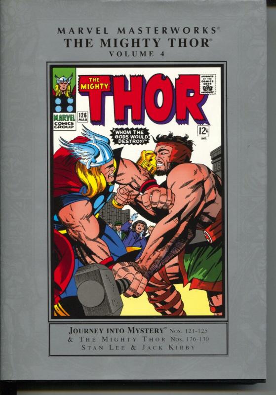 Marvel Masterworks The Mighty Thor-#4-Color Reprints-Hardcover