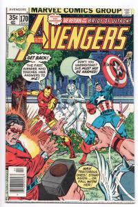 Avengers #170 - App of Jocasta (Marvel, 1978) VF+