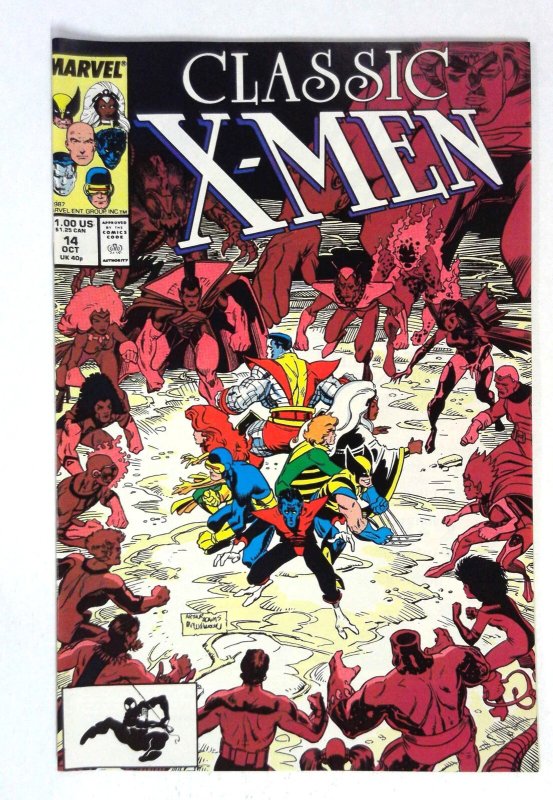 Classic X-Men #14 (1987) Cyclops Wolverine Storm Nightcrawler Marvel NM-