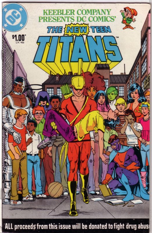 New Teen Titans  (drug awareness)   #1 B GD/VG