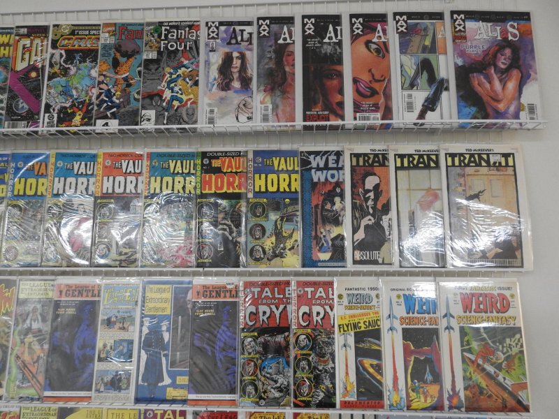 Huge Lot of 120+ Comics W/Tales From the Crypt, Vault of Horror+ Avg VF Cond.