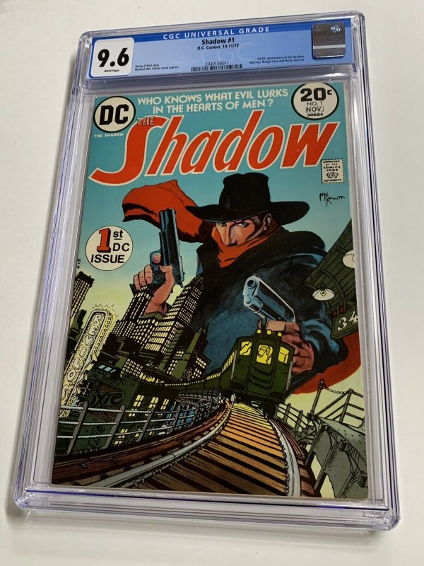 The Shadow 1 Cgc 9.6 Ow/w Pages Dc Comics Bronze Age Mike Kaluta 2040156011