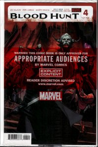 Blood Hunt #4 Second Print Red Band Cover (2024)