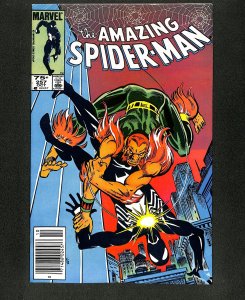 Amazing Spider-Man #257 Newsstand Variant