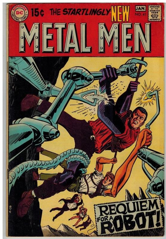 METAL MEN 41 VG-F Jan. 1970