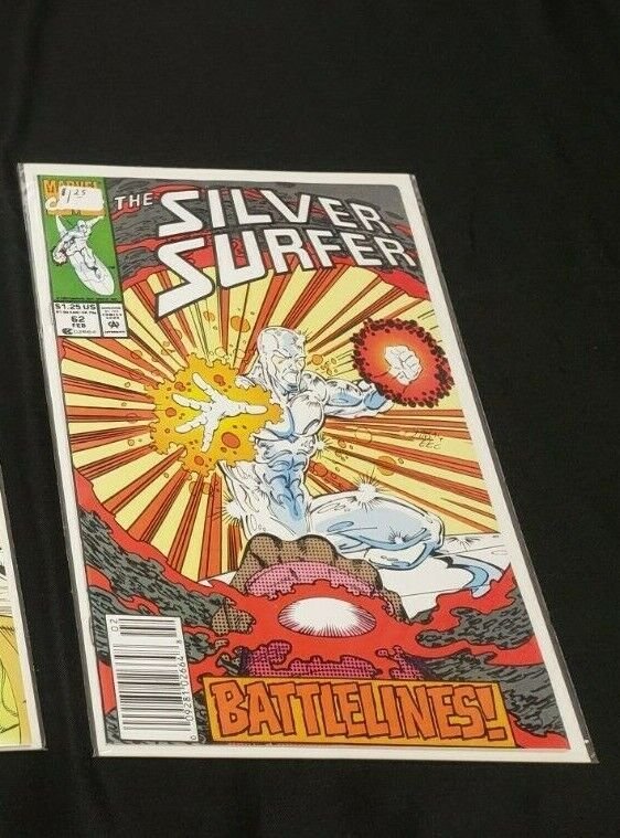SILVER SURFER 3PC (VF) THE DEFENDERS, DR STRANGE, HULK, NAMOR 1991-92