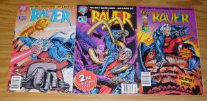 Walter Koenig's Raver #1-3 VF- complete series  - all newsstand variants set 2