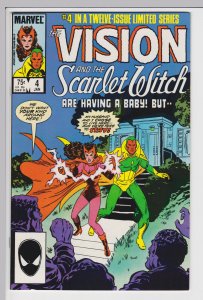 Vision and the Scarlet Witch #4   Jan 1986 - NM-