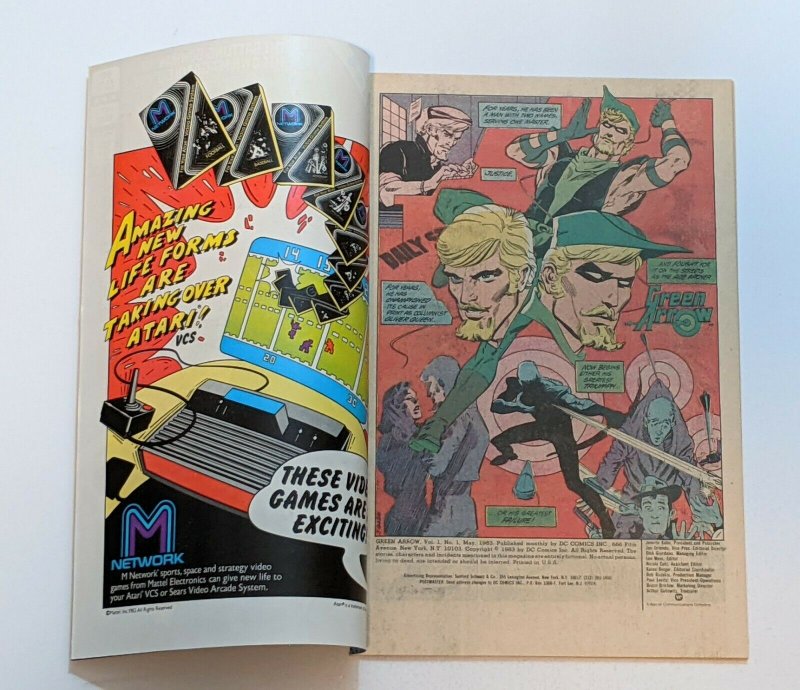 Green Arrow #1 (May 1983, DC) VF 8.0 Dick Giordano cover and art 