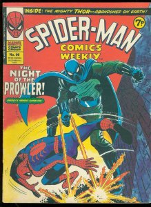 SPIDER-MAN COMICS WEEKLY #96 1974-BRITISH REPRINTS VG