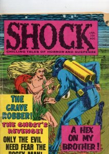 Shock #5 Vol 1 #5 (1970)Comic Book Mag GD- 1.8