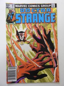 Doctor Strange #58 (1983) VG+ Condition moisture wrinkle bc