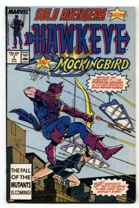 Solo Avengers #1--1987--Hawkeye--Marvel--comic book