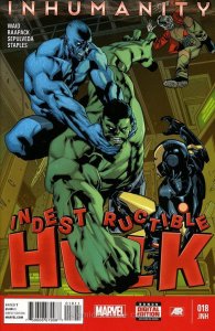 Indestructible Hulk #18 VF; Marvel | Mark Waid INH Inhumanity - we combine shipp 