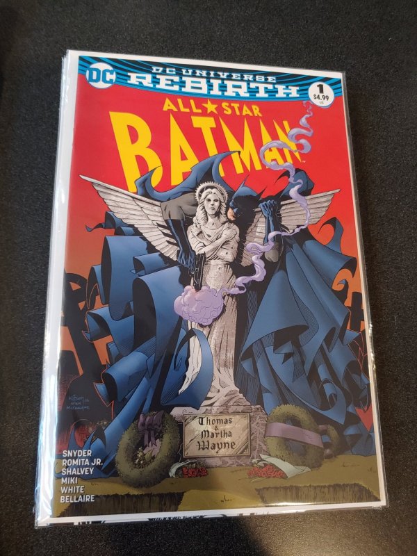 All Star Batman #1 SCORPION COMICS VARIANT!!!! ONLY 3000 PRODUCED!!!!