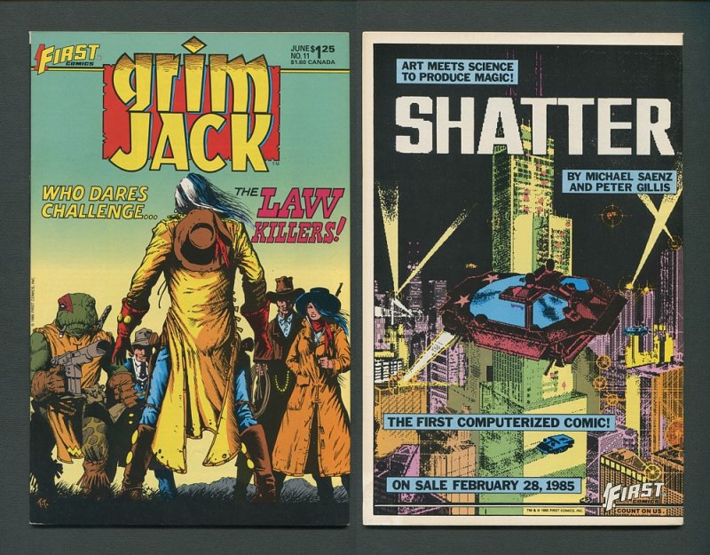 Grim Jack  #1  - #12 (Complete Set of 12 Issues) / VFN  1984