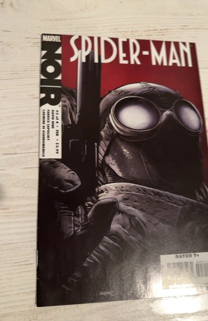 Spider-Man: Noir #3 (2009) iconic spiders series