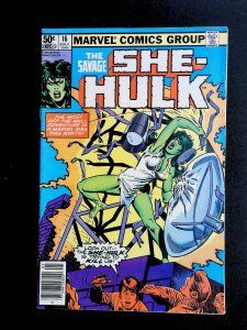 The Savage She-Hulk #16 Newsstand Edition (1981)