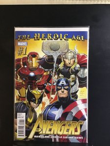 THE AVENGERS 1 Heroic Age 1st app Azari T'Challa Black Panther 2010