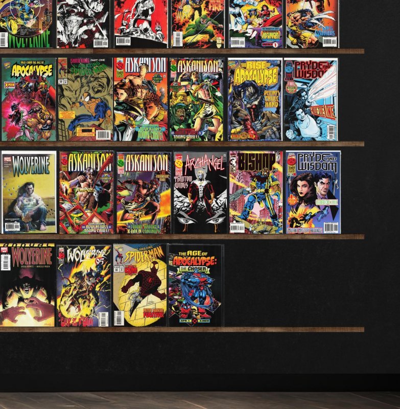 Huge Lot 150+ Comics with Wolverine, Exiles, The Outsiders & More!