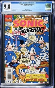 Sonic the Hedgehog #19 1995 Archie Publications CGC 9.8 White Pages 012