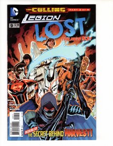 Legion Lost #9 (2012) 1¢ Auction! No Resv! See More! (id#52)